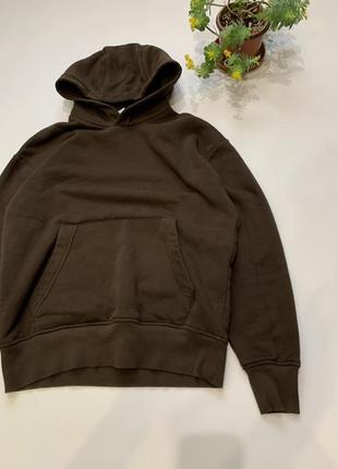 Чоловіче худі базове коричневе оверсайз