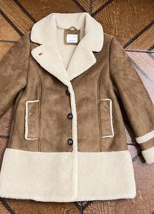 Шуба zara xs/s