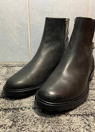 Кожаные ботинки navyboot 39р