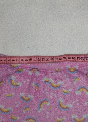 Піжамні теплі штани на дівчинку 9-10 років5 фото