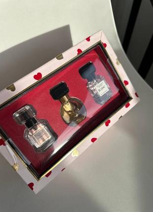 Подарунковий набір парфумів victoria's secret deluxe mini fragrance trio