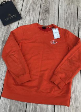 Светр scotch & soda реглан кофта свитер лонгслив стильный  худи пуловер актуальный джемпер тренд
