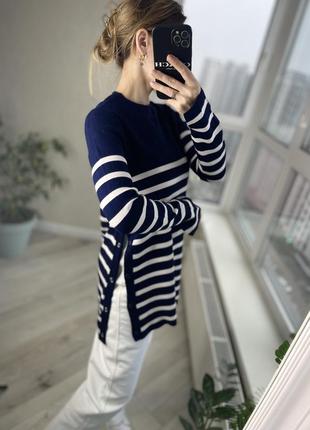 Zara свитер в полоску5 фото