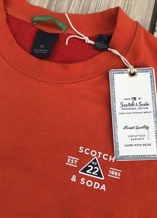 Светр scotch & soda реглан кофта свитер лонгслив стильный  худи пуловер актуальный джемпер тренд2 фото