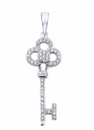 Серебряный кулон ключик 🗝️