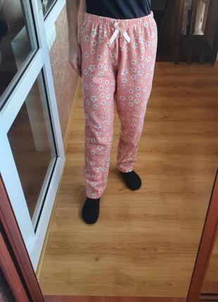 Теплые флисовые батал и норма брюки. домашние штаны флисовые 42-56