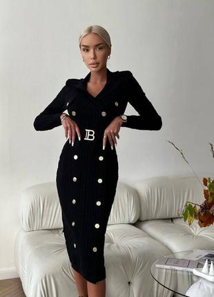 Плаття в стилі balmain