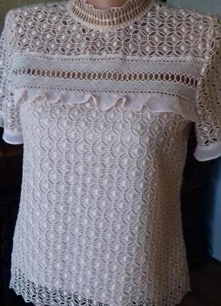 Дуже класна святкова блуза зара р 38/40