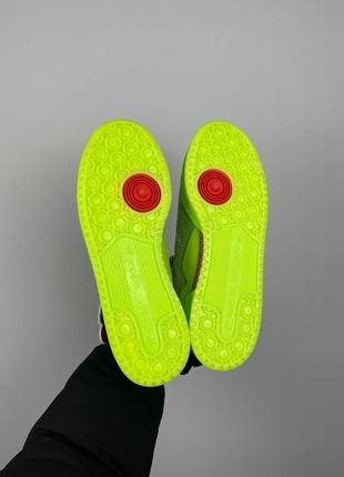 Жіночі зелені замшеві кросівки adidas forum low the grinch green hp67729 фото