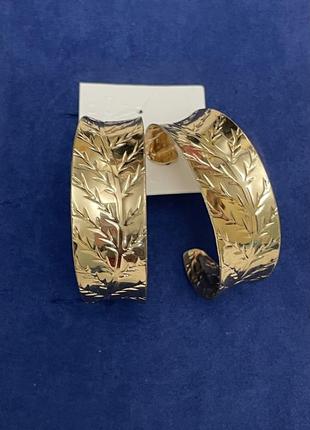 Сережки листя 🇺🇸forever 21 сша