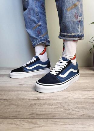 Женские кеды vans old skool 💥 smb ✔️4 фото