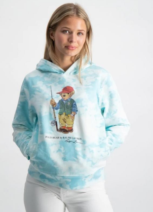 Худи на флисе polo bear by ralph lauren