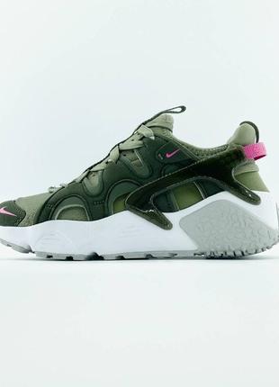 Кроссовки floral roshe runs ebay"khaki"