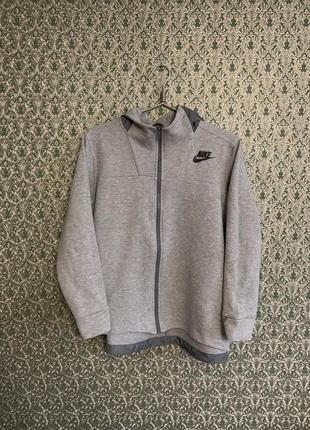 Жіноче спортивне зіп худі nike nylon oversize xl