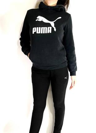 Женское худи puma / размер xs-s / худи пума / кофта пума / puma / женская кофта puma / пума /12 фото