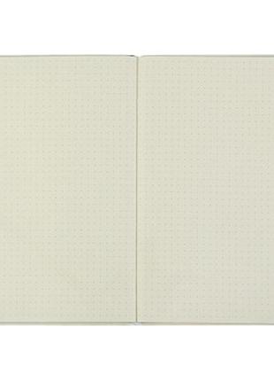 Книга записная buromax etalon 125x195 мм 96 листов в точку обложка из искусственной кожи красная4 фото