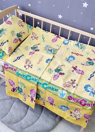 Постельное белье для малышей, мультфильмы