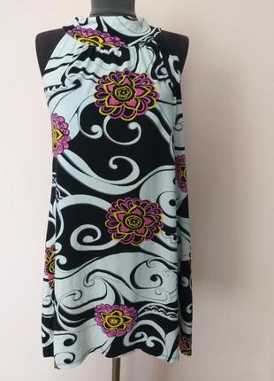 Віскозна футболка заді на зав'язці 14-16