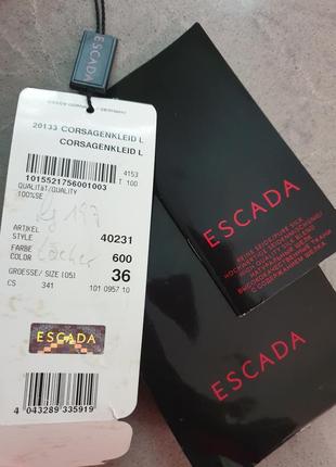 Escada шовкова сукня7 фото