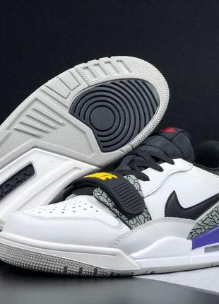 Шикарні чоловічі стильні кросівки "nike air jordan legacy 312low"