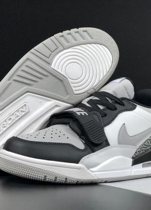 Мужские кожаные кроссовки на весну в стиле nike air jordan legacy 312 🆕 найк джордан6 фото