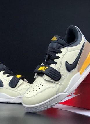 Мужские кожаные кроссовки на весну в стиле nike air jordan legacy 312 🆕 найк джордан