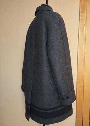 Шерстяное двубортное пальто оверсайз jaeger2 фото