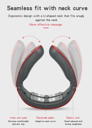Шийний масажер pulse масажер шиї3 фото
