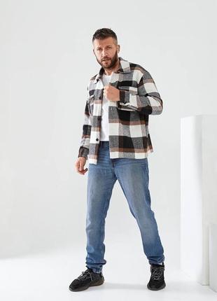 Теплая мужская рубашка 🔥