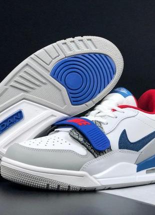 Мужские кожаные кроссовки на весну в стиле nike air jordan legacy 312 🆕 найк джордан