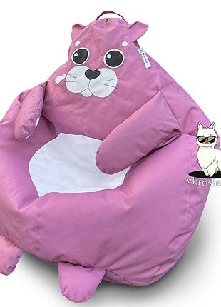 Кресло мешок груша кот, пуфик котик