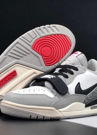 Мужские кожаные кроссовки на весну в стиле nike studio air jordan legacy 312 🆕 найк джордан