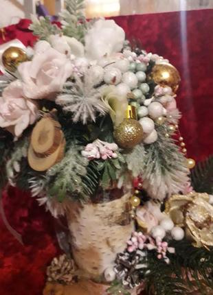 Шикарный декор, подарок, искусственные цветы купленный за евро