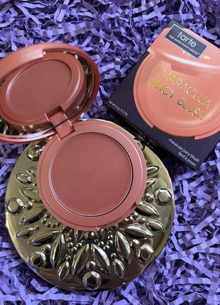 Сочные натуральные кремовые румяна tarte maracuja juicy blush. оттенок orchid6 фото