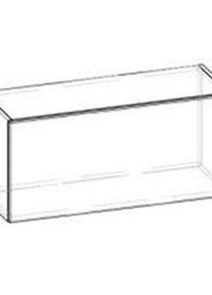 Модуль верхний окап 80 см (под вытяжку), высотой 36 см, для кухни мэдисон (крашеная мдф)