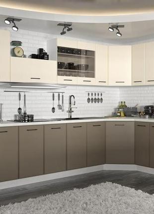 Модуль верхний окап 80 см (под вытяжку), высотой 36 см, для кухни мэдисон (крашеная мдф)