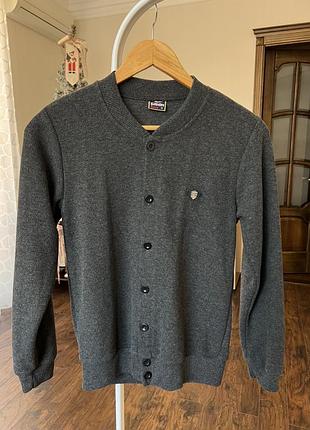 Кардиган кофта на пуговицах школьная классическая