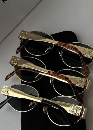 Celine metal🔥| окуляри | очки | sunglasses7 фото
