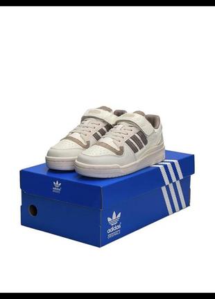 Adidas originals forum 84 low new beige brown