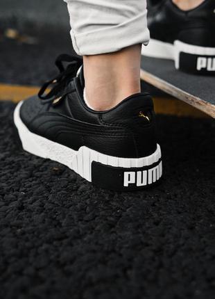 Кросівки кеди puma cali black кроссовки кеды4 фото