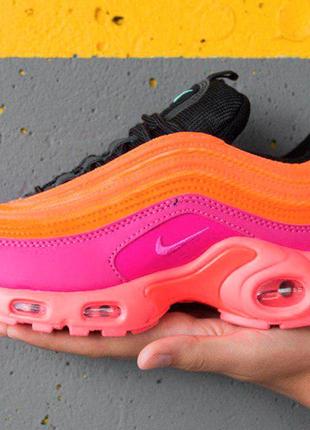 Женские кроссовки  nike air max  tn plus / 97 "racer pink1 фото