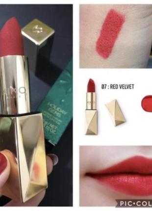 Скидка🔥стійка матова помада kiko holiday gems lasting luxury matte lipstick4 фото