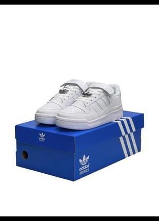 Adidas originals forum 84 low new all white