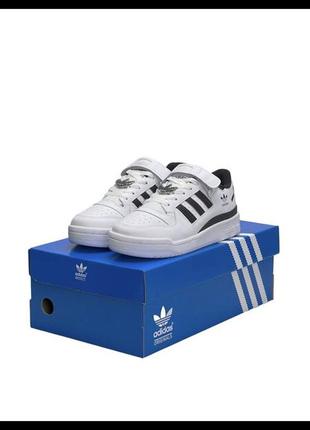 Adidas originals forum 84 low new all white black