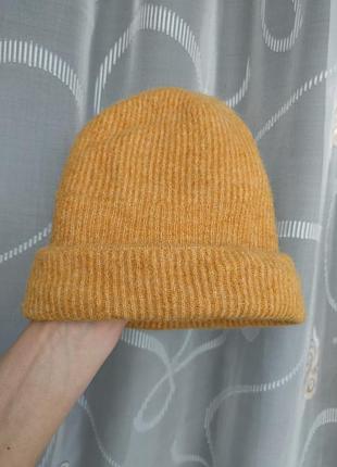 Шерстяная шапка samsoe samsoe женская шапка samsoe samsoe