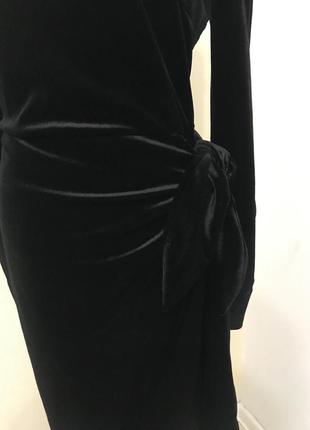 Платье изысканное виллюровое черная от next tailoring p.123 фото