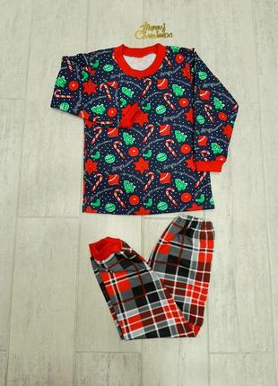 Пижама, твидовые брюки, теплые штаны, новогодний костюм, снеговик, дед мороз