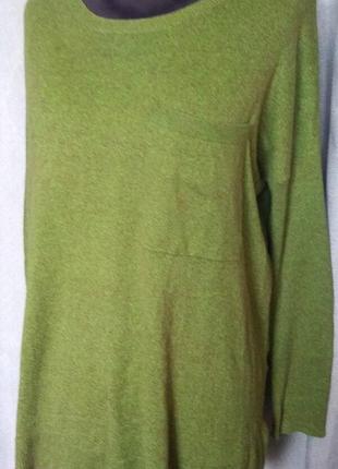 Стильний котоновий светр asos. разм. l/xl2 фото