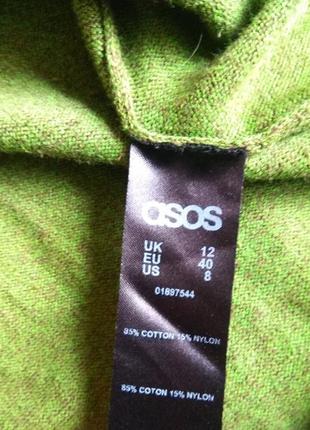 Стильный коттоновый свитерок asos. разм. l/xl4 фото