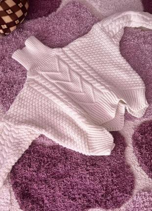 Светр теплий гольф